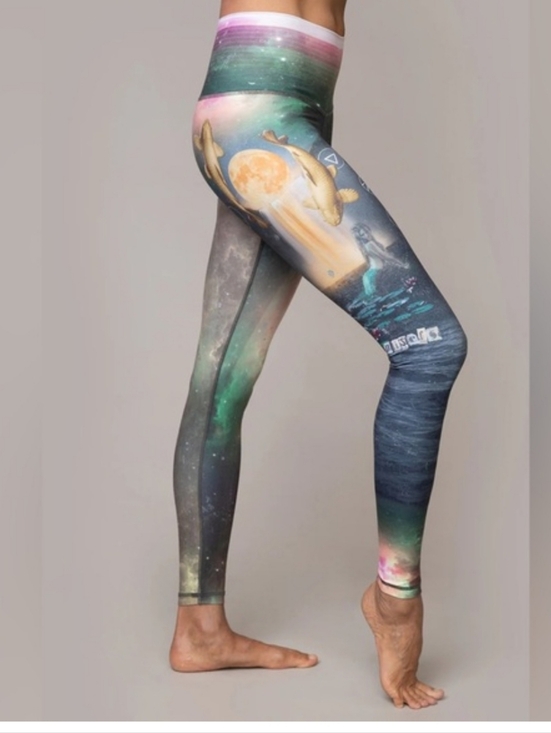 Niyama Sol Pants - 🐬●●●Niyama Sol Pisces 🌈 Rainbow Barefoot Leggings XS ● BNWT🏷